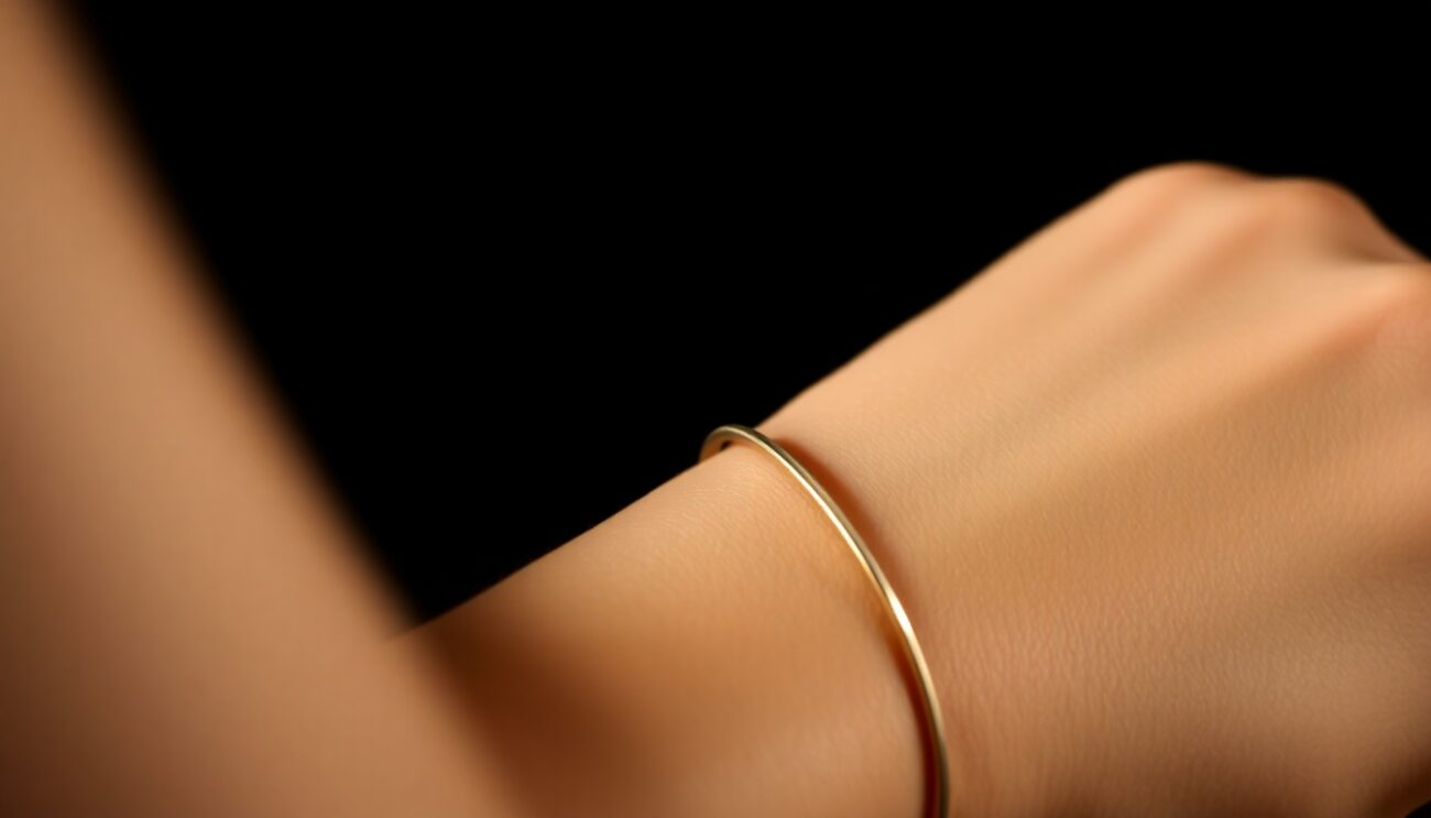 Ajda Bilezik Nedir? İnce Bir Çizginin Moda Evrenine Sızış Hikâyesi 24 ajda bilezigin ince ama etkili karakteri siyah arka planda sadece bil