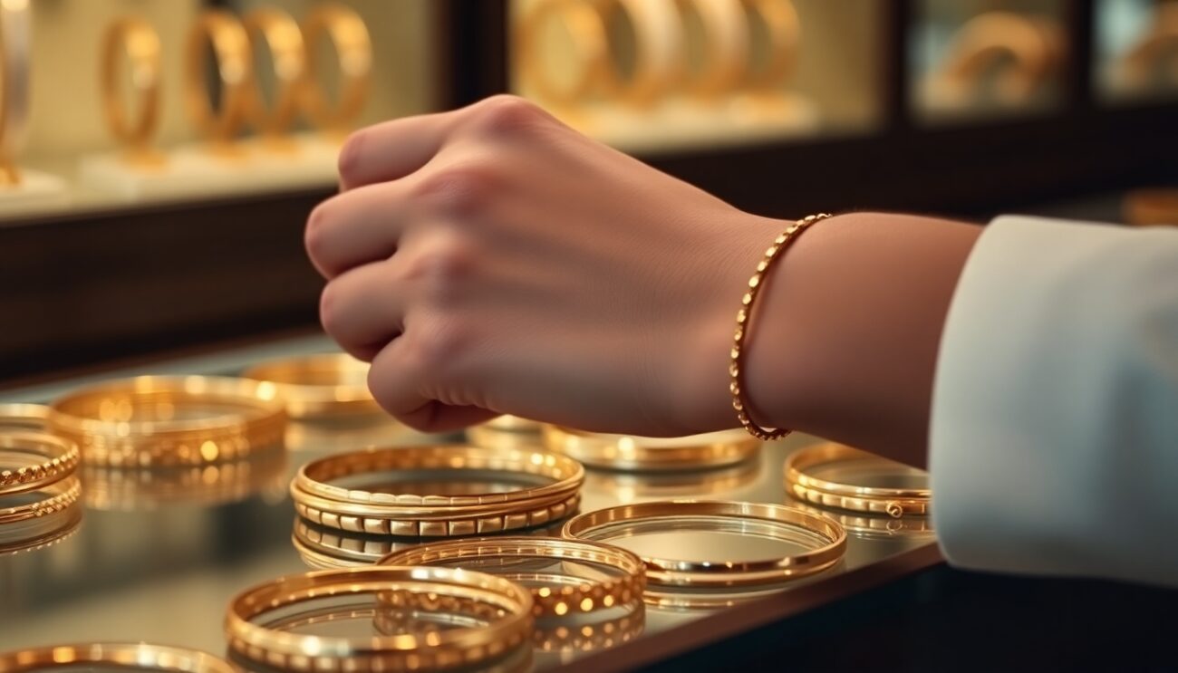 Ajda Bilezik Nedir? İnce Bir Çizginin Moda Evrenine Sızış Hikâyesi 8 AJDA BİLEZİĞİN TEKNİK RUHU: İnce Bir Tel, Yoğun Bir Altın ve Azıcık Ustalık