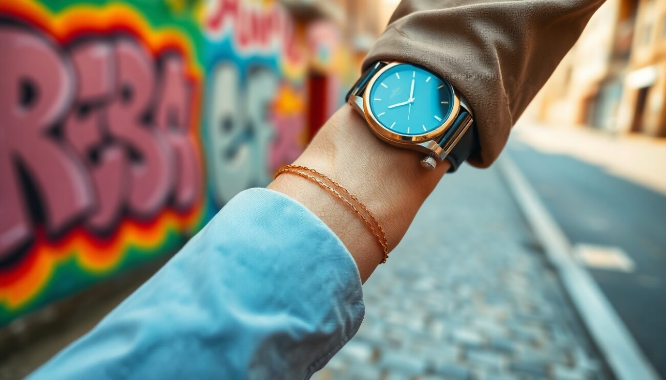 Ajda Bilezik Nedir? İnce Bir Çizginin Moda Evrenine Sızış Hikâyesi 20 sokak stilinde 4 altin dokunus kolda tek ajda saat yakin planda kadi