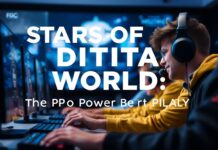 Dijital Dünyanın Yıldızları: E-Sporlar ve Oynamanın Gücü Stars of the Digital World: Esports and the Power of Play