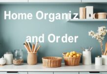 Evde Düzen ve Organizasyon: Bir Hayat Tarzı Home Organization and Order: A Lifestyle
