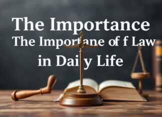 Günlük Hayatta Hukukun Önemi The Importance of Law in Daily Life