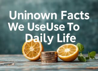 Günlük Hayatta Kullandığımız Bilinmeyen Gerçekler Unknown Facts We Use in Daily Life