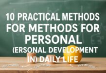 Günlük Yaşamda Kişisel Gelişim İçin 10 Pratik Yöntem 10 Practical Methods for Personal Development in Daily Life