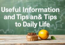 Günlük Yaşamda Kullanılabilir Bilgi ve İpuçları Useful Information and Tips for Daily Life