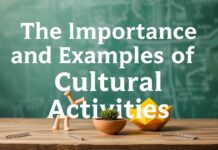 Kültürel Etkinliklerin Önemi ve Örnekleri The Importance and Examples of Cultural Activities