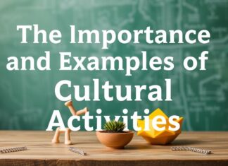 Kültürel Etkinliklerin Önemi ve Örnekleri The Importance and Examples of Cultural Activities