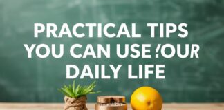 Günlük Hayatta Kullanabileceğiniz Pratik İpuçları Practical Tips You Can Use in Daily Life