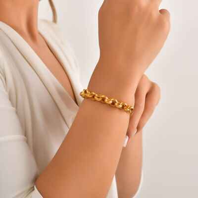 altın zincir bileklik