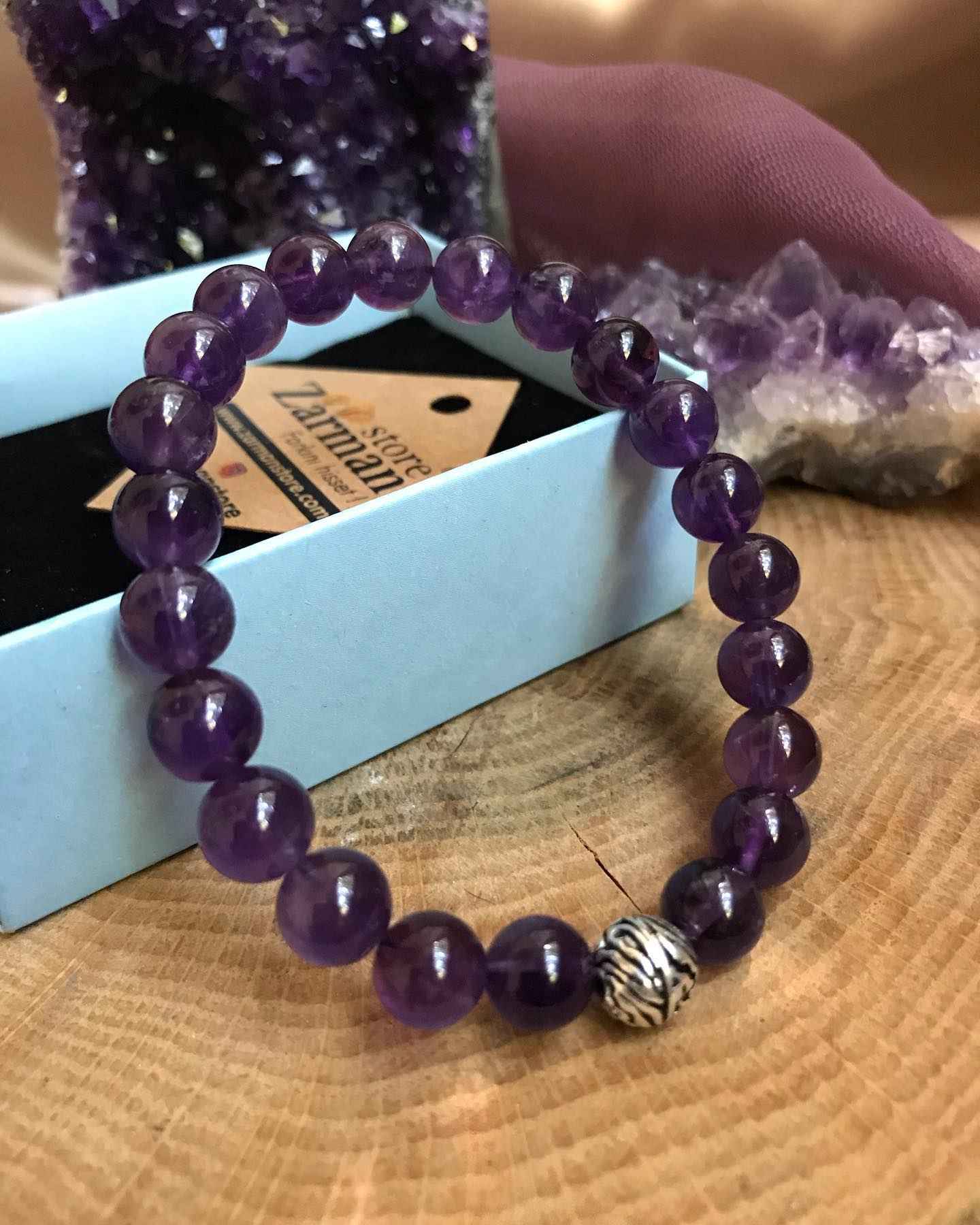 ametist taşı bileklik