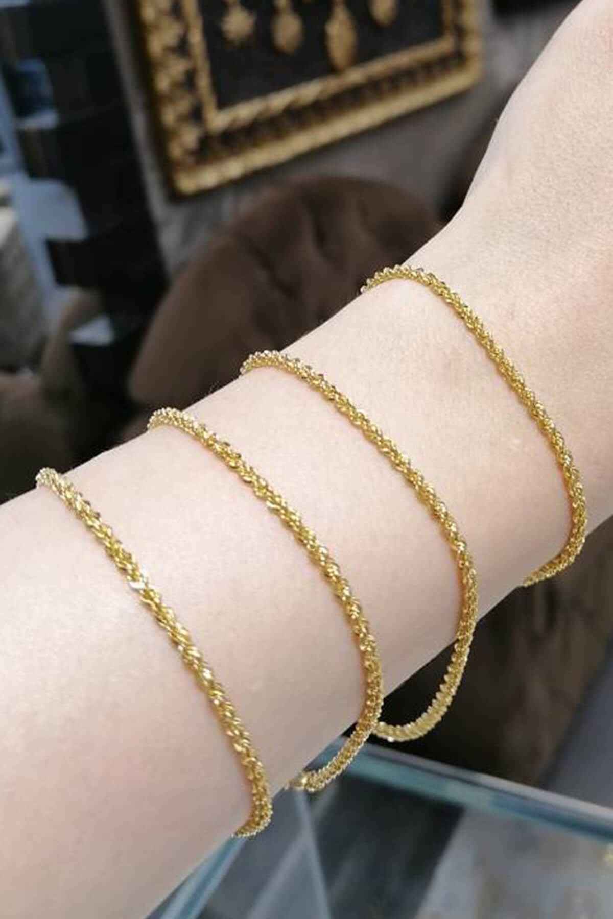 14 ayar zincir bileklik