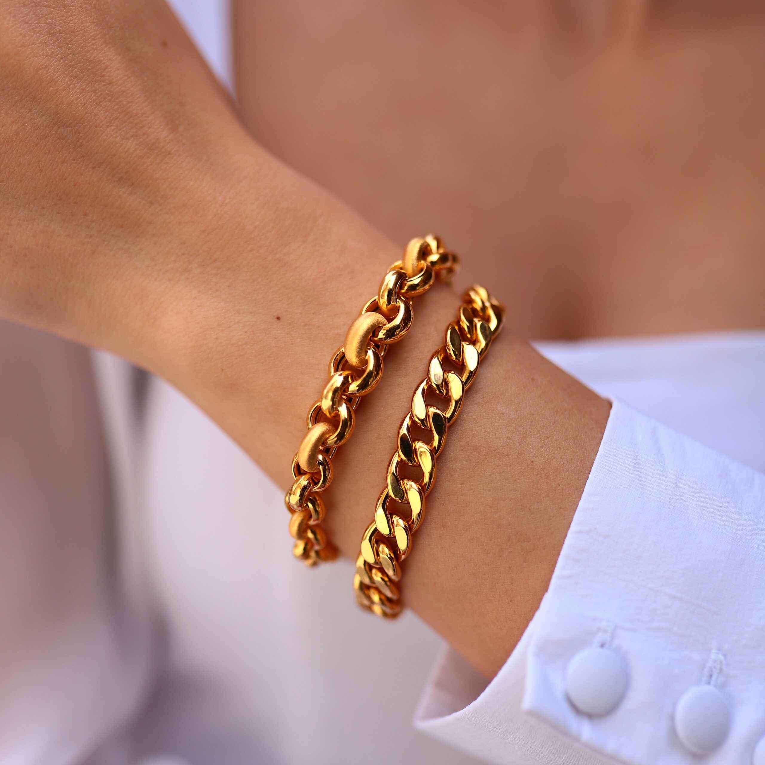 italyan zincir bileklik