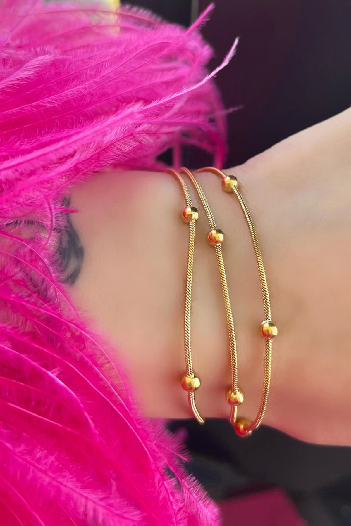 üçlü altın bileklik üçlü altın bileklik