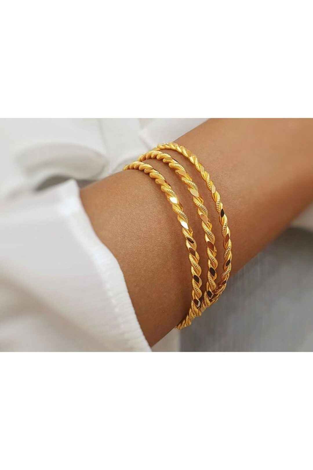 altın burma bilezik