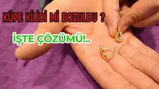 Sıkışan Küpe Arkası Nasıl Çıkartılır?