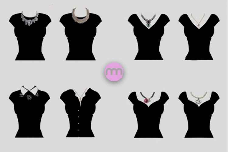 Yaka Modeline Göre Kolye Seçimi