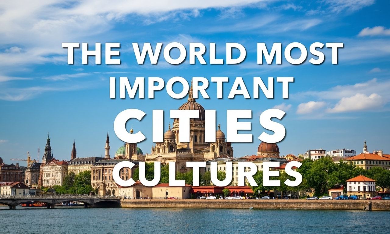 Dünya'nın En Önemli Şehirleri ve Kültürleri