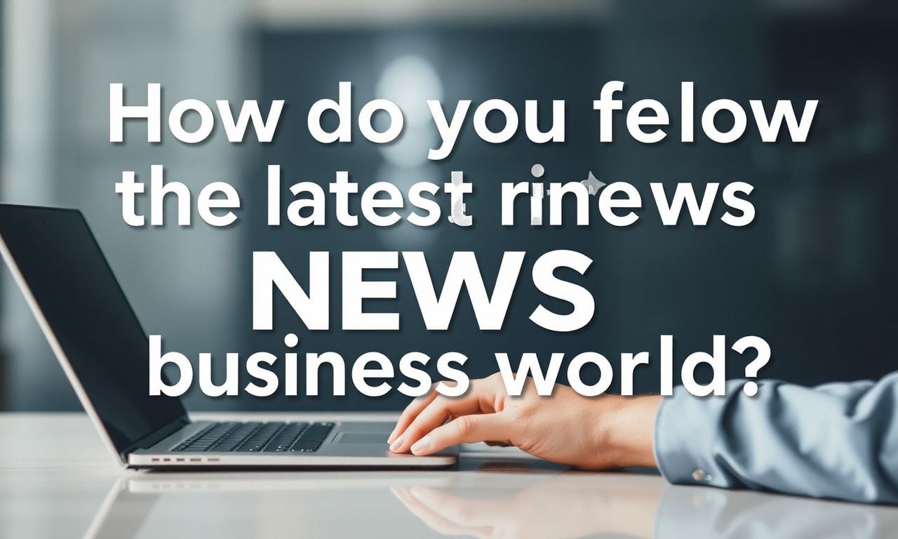 İş Dünyasının En Güncel Haberlerini Nasıl Takip Edersiniz?