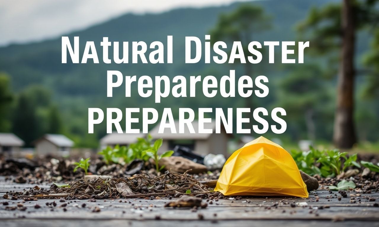 Doğal Afetlere Hazırlık: Bilgi ve Hazırlık İpuçları