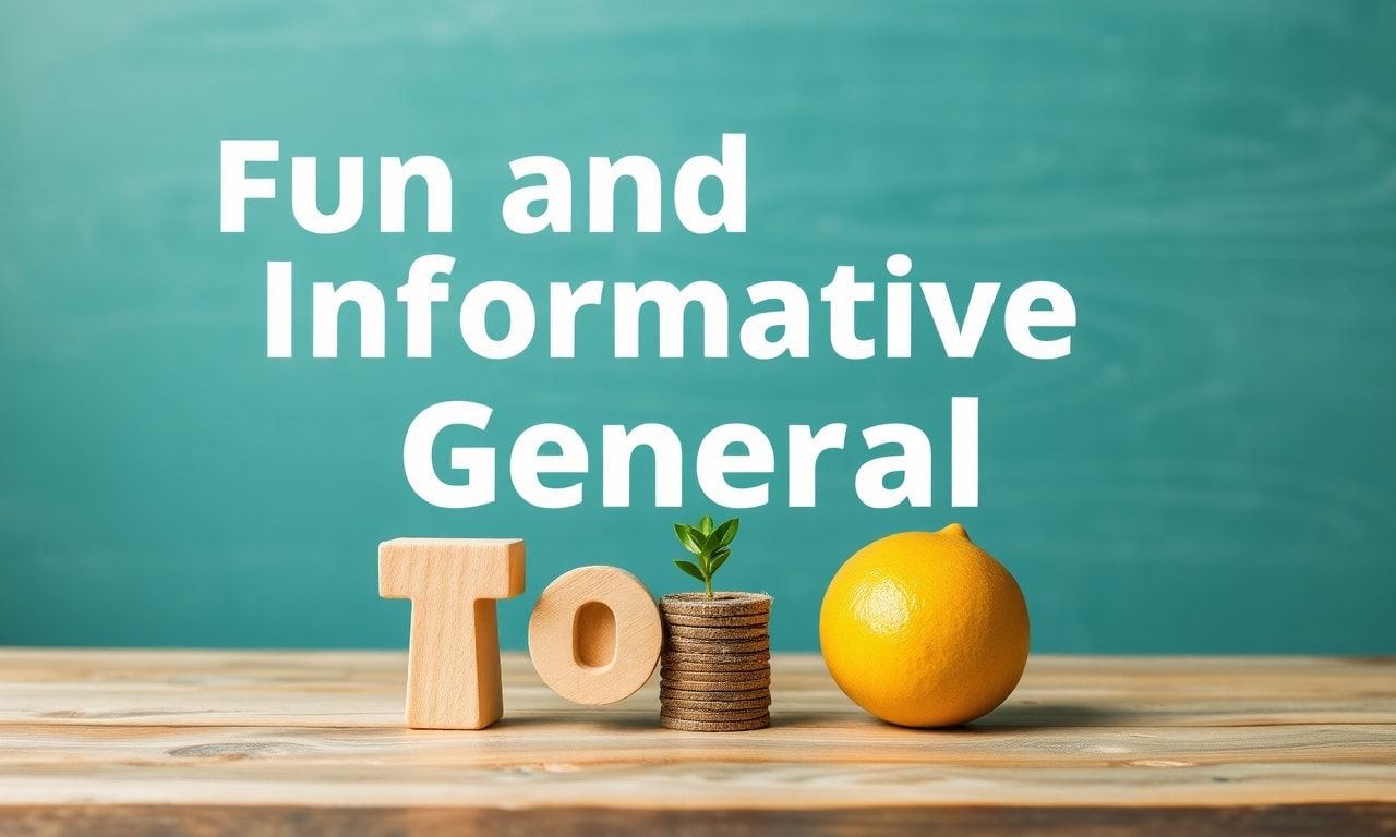 Eğlenceli ve Bilgilendirici Genel Konular