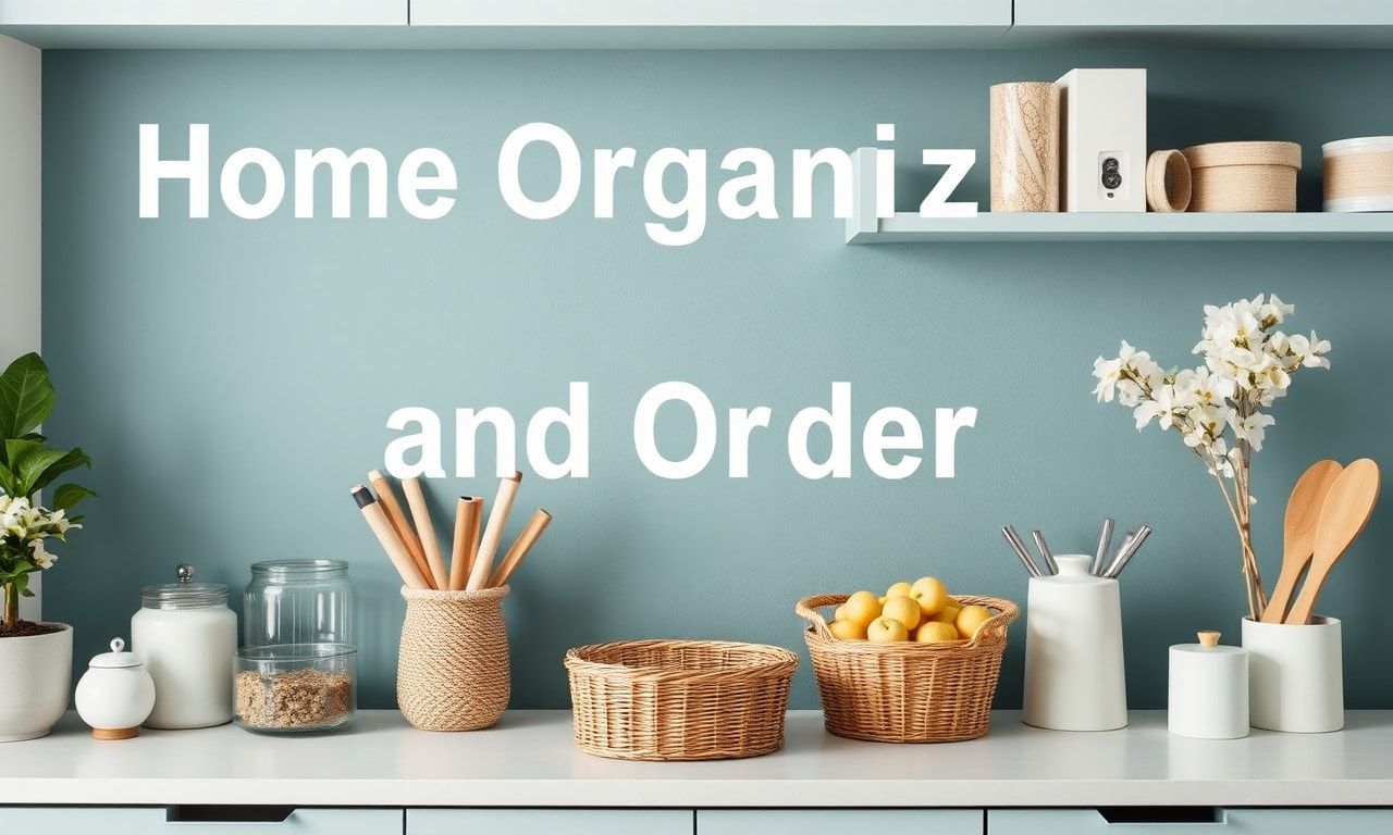 Evde Düzen ve Organizasyon: Bir Hayat Tarzı