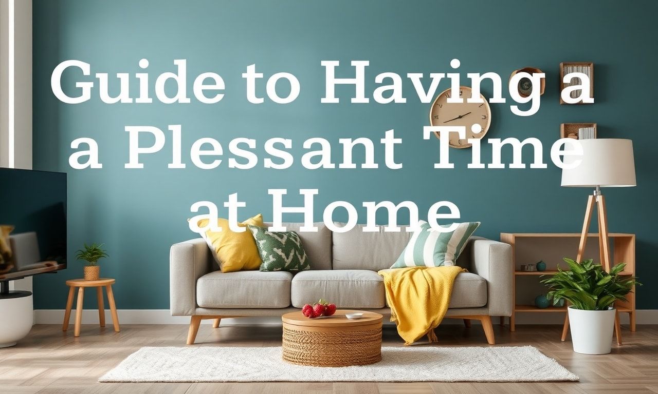 Evde Keyifli Bir Zaman Geçirmek İçin Rehber