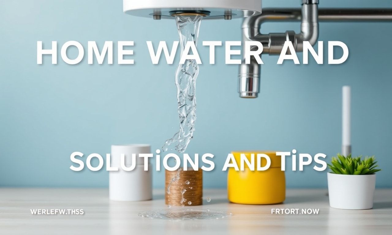 Evde Su ve Isıtma Sorunları: Çözümler ve İpuçları