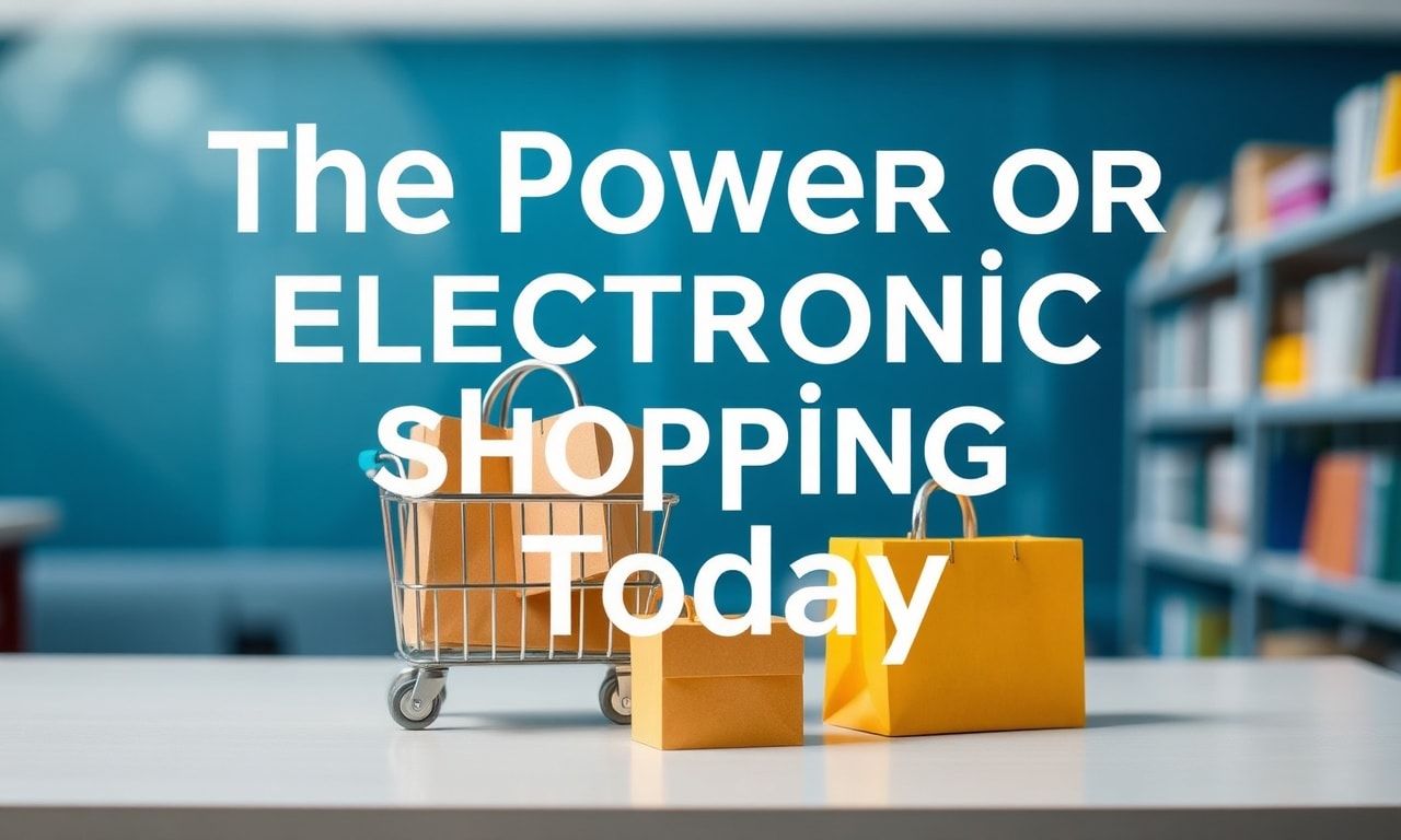 Günümüzde Elektronik Alışverişin Gücü