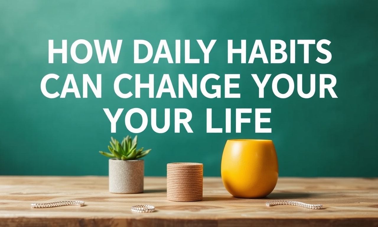 Günlük Alışkanlıkların Yaşamınızı Nasıl Değiştirebilir