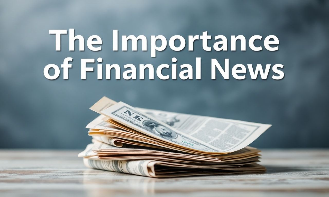 Günlük Hayatımızda Finansal Haberlerin Önemi
