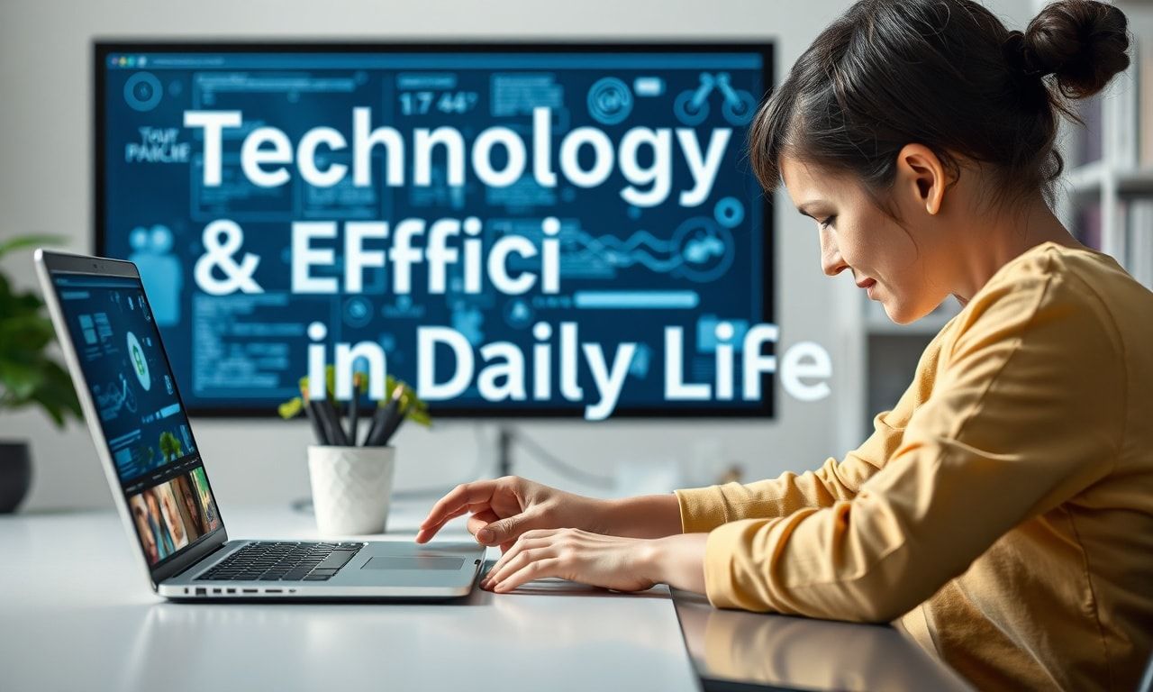 Günlük Hayatta Teknoloji ve Verimlilik