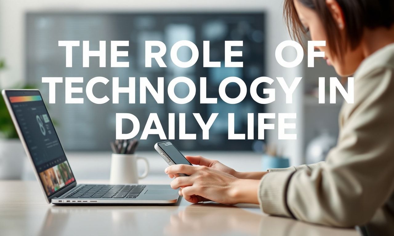 Günlük Hayatta Teknolojinin Rolü