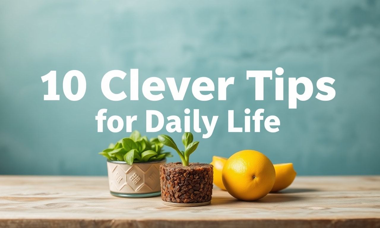 Günlük Yaşamda Kullanılan 10 Adet Zekice İpucu