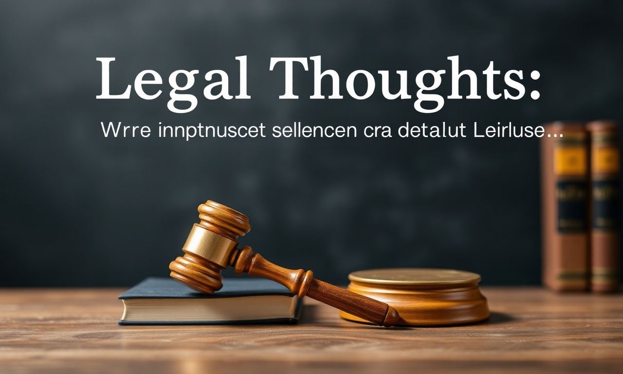 Hukukal Düşünceler: Günlük Hayatta Hukuki Bilgilerin Önemi