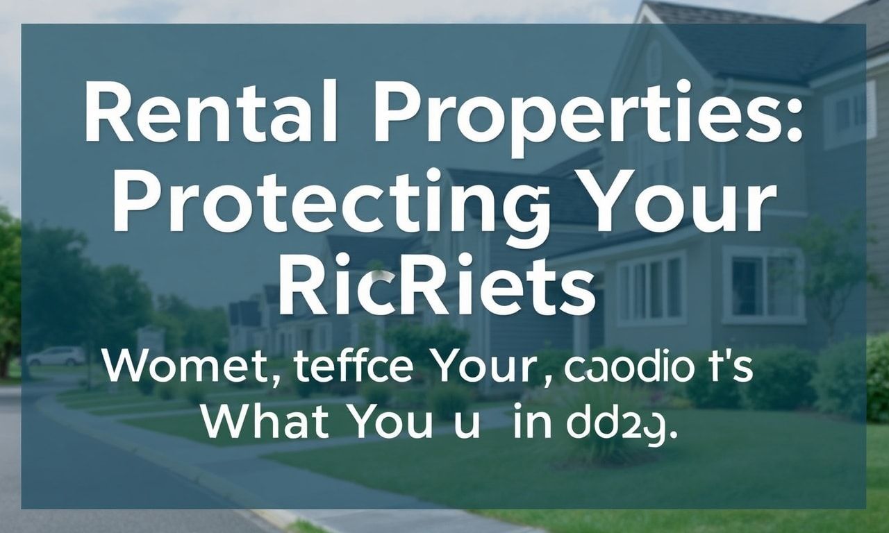 Kiralık Konutlar: Hakkınızı Koruma ve Bilmeniz Gerekenler