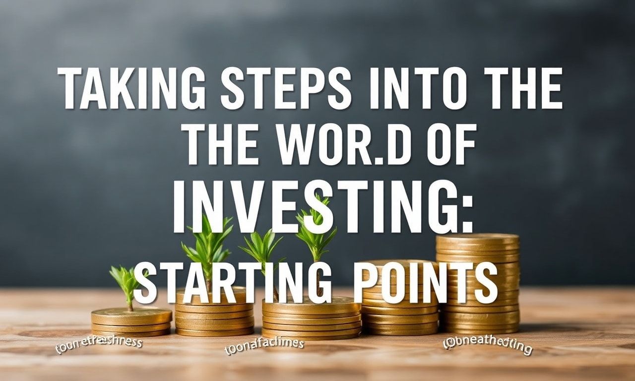 Yatırımcılık Dünyasına Adım Atmak: Başlangıç Noktaları