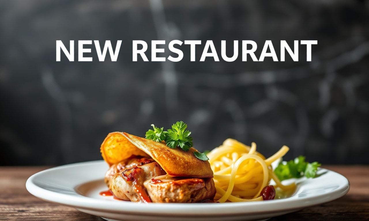 Yeni Bir Restoran Açılışı: Şehre Bir Lezzet Harikası