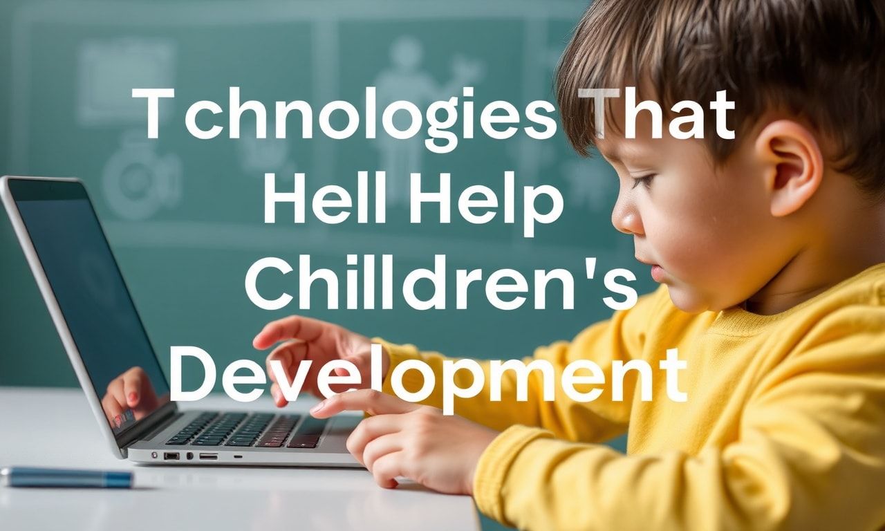 Çocukların Gelişimine Yardımcı Olan Teknolojiler