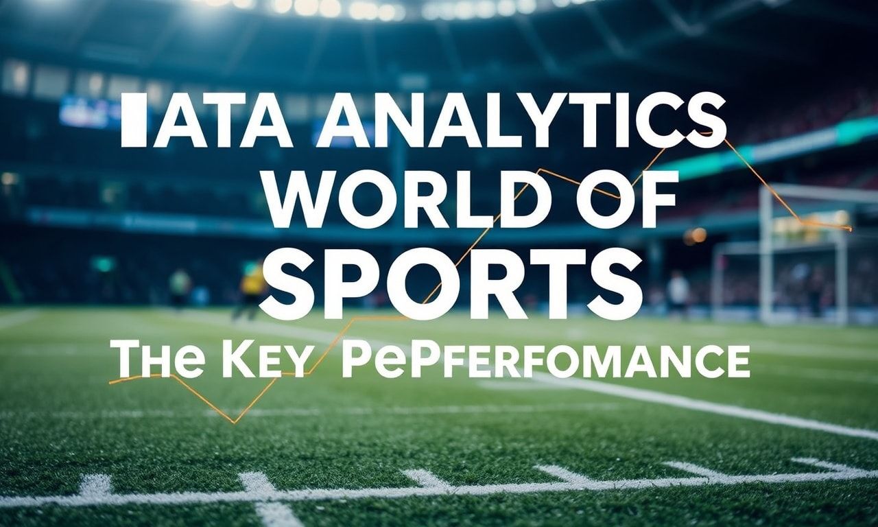 Sporun Dünyasında Veri Analitiği: Performansın Anahtarı